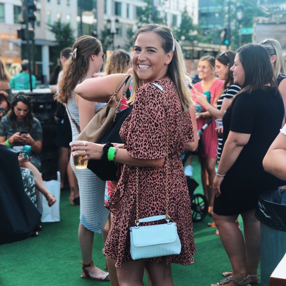 Spotted Wrap Dress